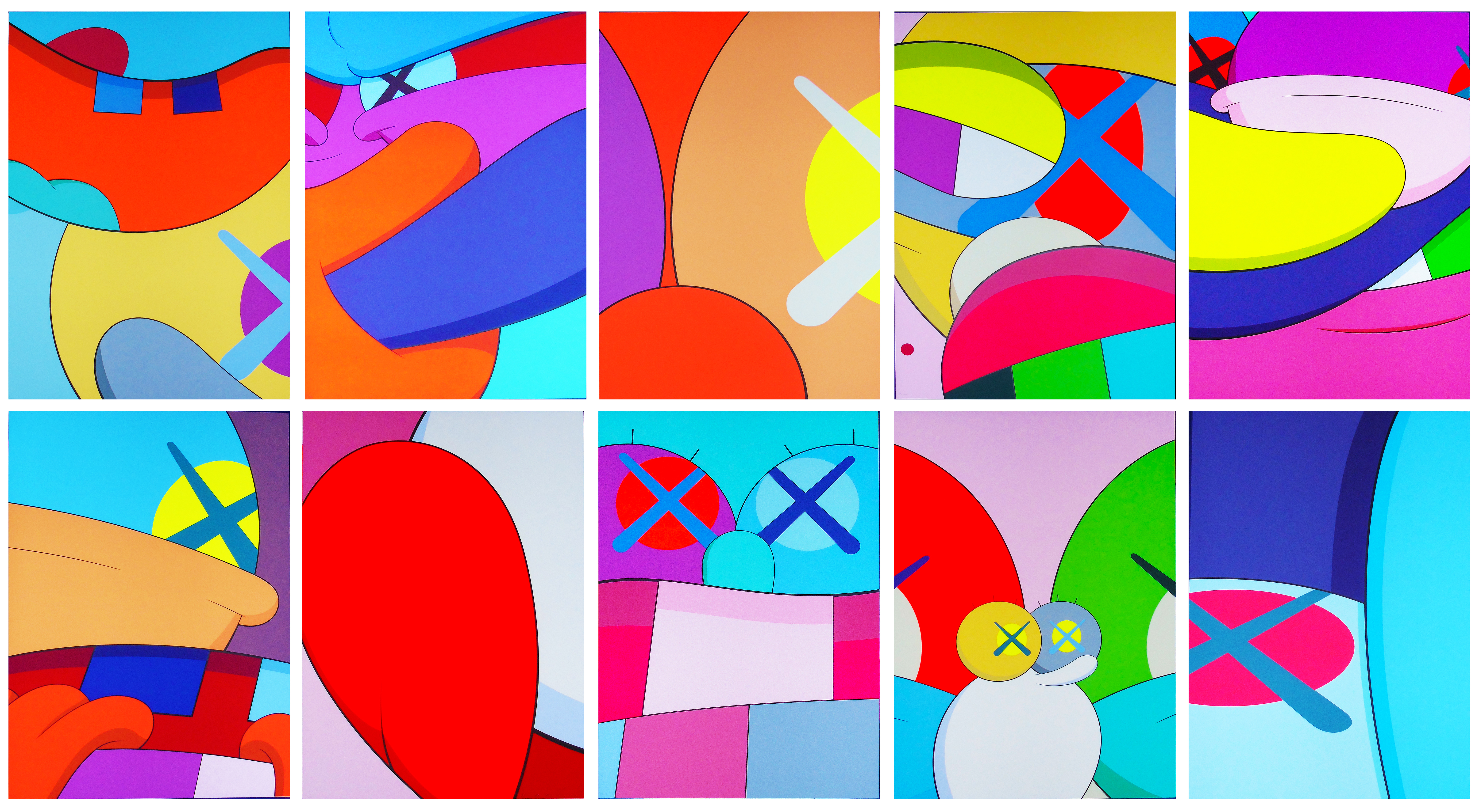 Sold at Auction: Brian Donnelly, KAWS (Né en 1974) & SUPREME LOUIS VUITTON  TROOPER Sérigraphie sur plexiglas 23 × 12 × 65 cm